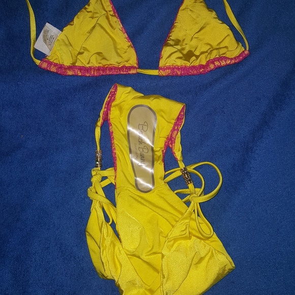 Authentic Beach Bunny Isle Love Bikini Lot 5076 - Picture 7 of 7